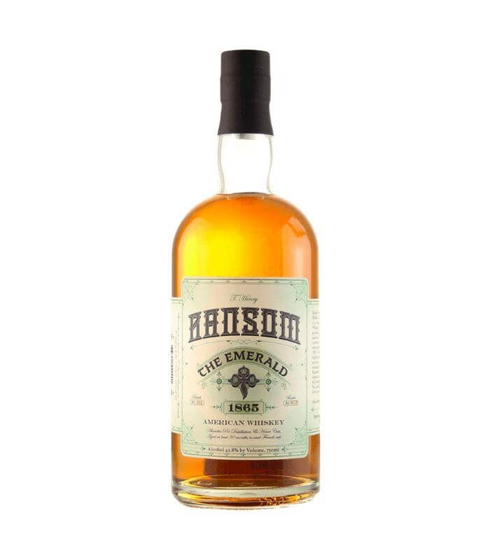 Buy Ransom The Emerald 1865 Straight American Whiskey 750mL Online - The Barrel Tap Online Liquor Delivered