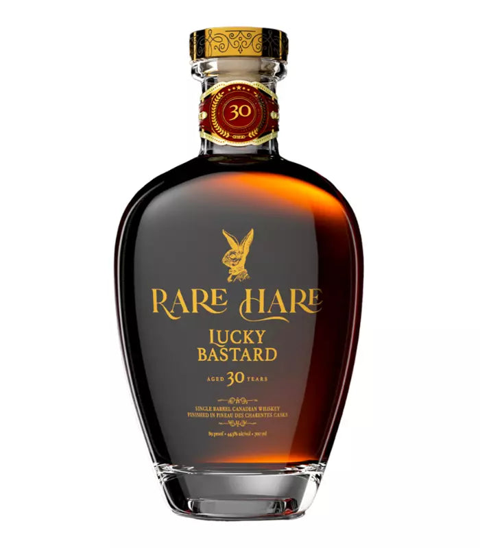 Buy Rare Hare Lucky Bastard 30 Year Single Barrel Canadian Whiskey 700mL Online - The Barrel Tap Online Liquor Delivered