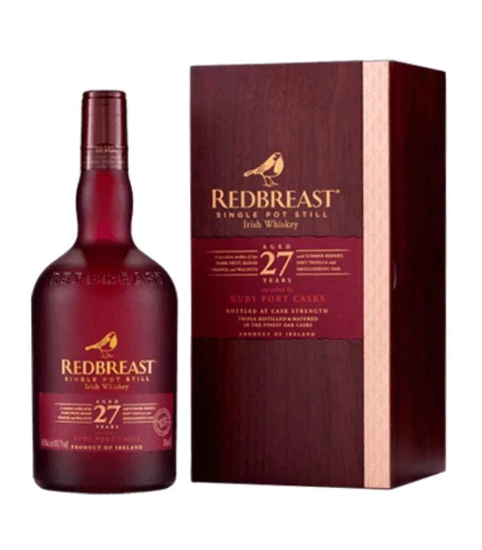 Buy Redbreast 27 Year Old Ruby Port Casks Whiskey 750mL Online - The Barrel Tap Online Liquor Delivered