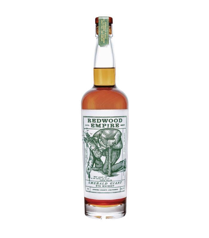 Buy Redwood Empire Emerald Giant Rye Whiskey 750mL Online - The Barrel Tap Online Liquor Delivered