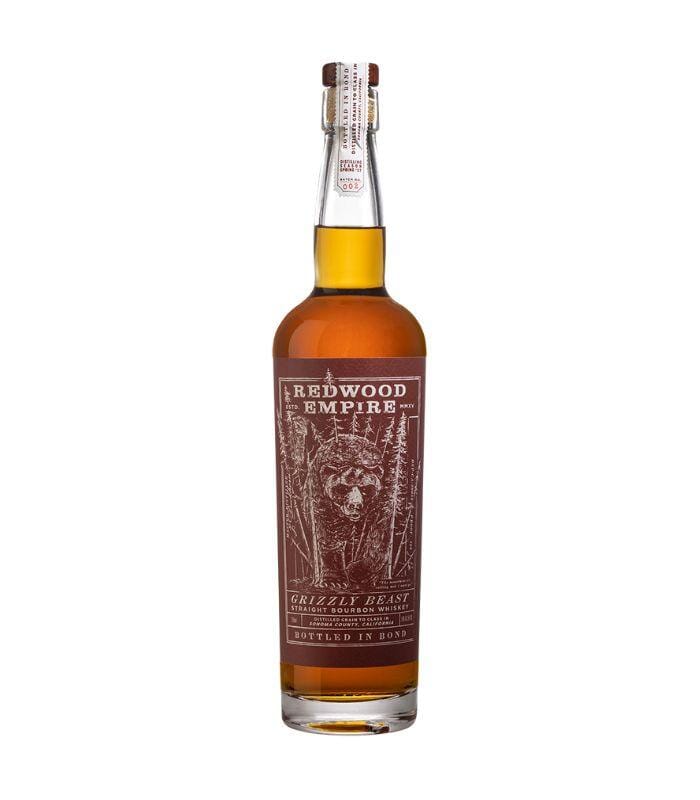 Buy Redwood Empire Grizzly Beast Bottled In Bond Bourbon 5 Year Batch 2 750mL Online - The Barrel Tap Online Liquor Delivered