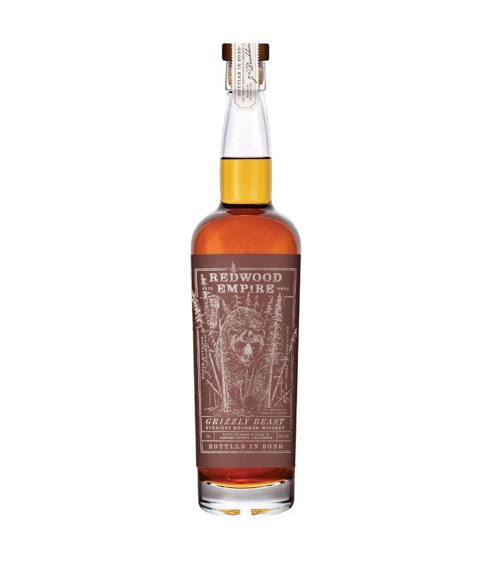 Buy Redwood Empire Grizzly Beast Bottled In Bond Bourbon 750mL Online - The Barrel Tap Online Liquor Delivered