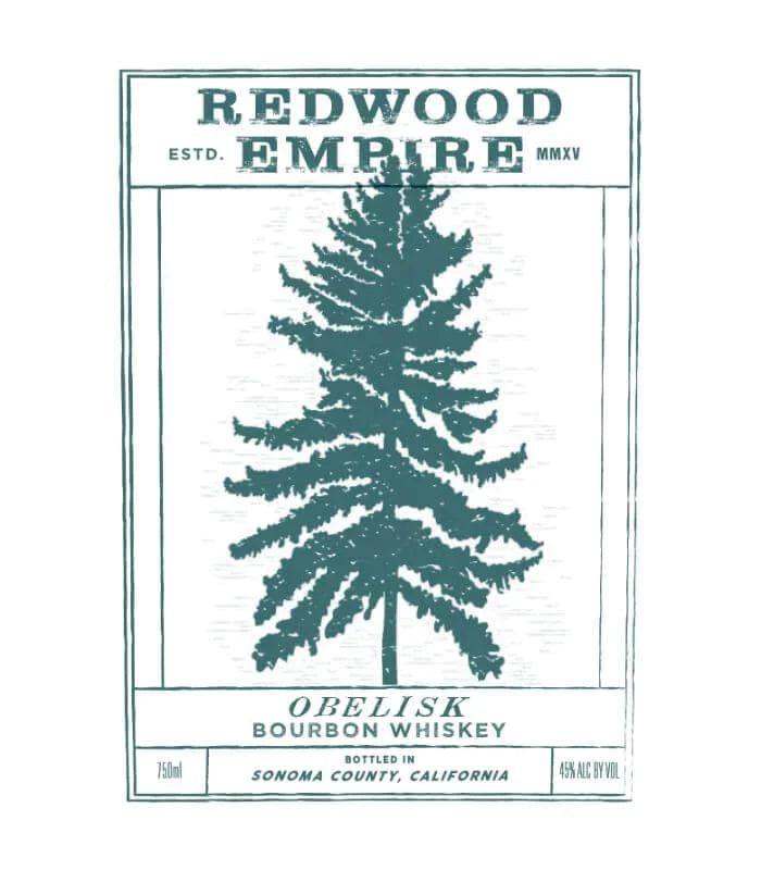 Buy Redwood Empire Obelisk Bourbon Whiskey 750mL Online - The Barrel Tap Online Liquor Delivered