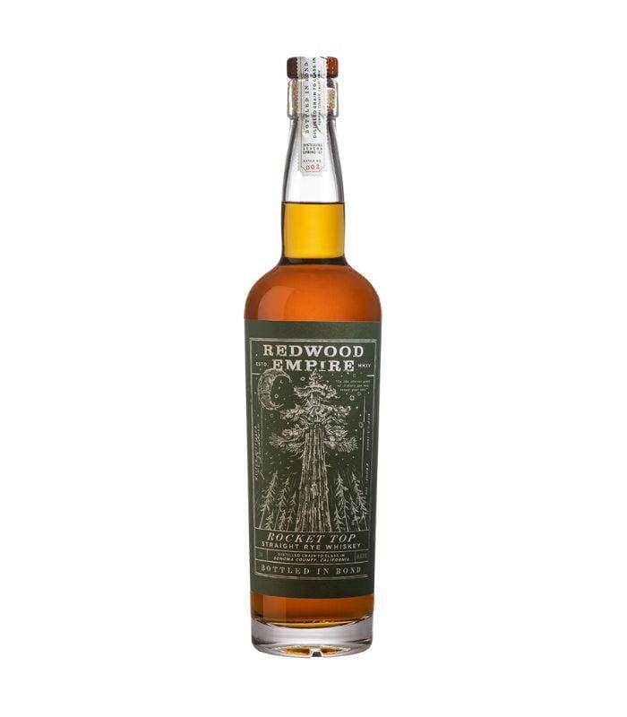 Buy Redwood Empire Rocket Top Bottled In Bond Rye Whiskey 5 Year Batch 2750mL Online - The Barrel Tap Online Liquor Delivered