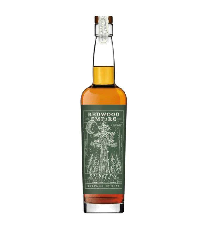 Buy Redwood Empire Rocket Top Bottled In Bond Rye Whiskey 750mL Online - The Barrel Tap Online Liquor Delivered