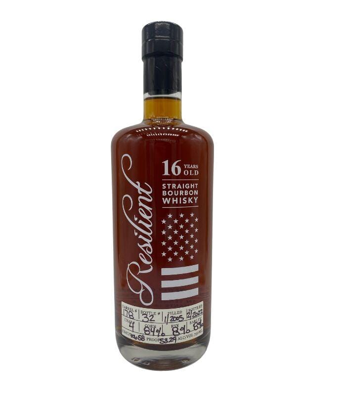 Buy Resilient 16 Year Old Straight Bourbon Whiskey Barrel #178 106.58 Proof 750mL Online - The Barrel Tap Online Liquor Delivered