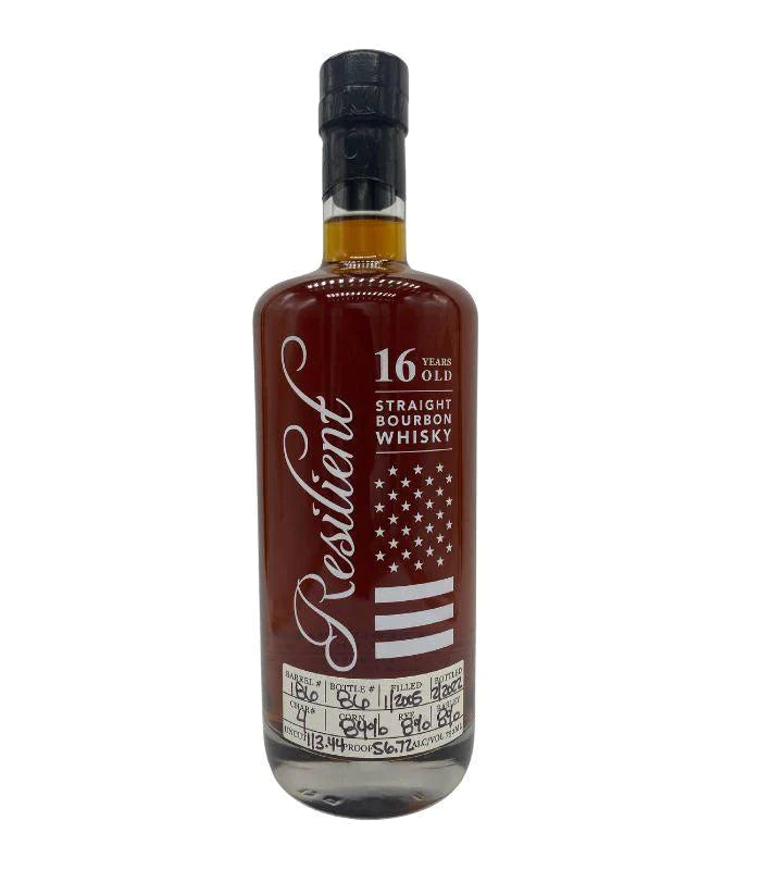 Buy Resilient 16 Year Old Straight Bourbon Whiskey Barrel #186 113.44 Proof 750mL Online - The Barrel Tap Online Liquor Delivered