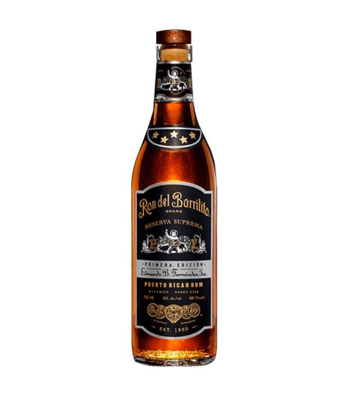 Buy Ron Del Barrilito Five Stars Reserva Suprema Rum 750mL Online - The Barrel Tap Online Liquor Delivered