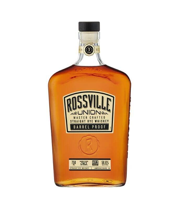Master Rye Buy Rossville Union Barrel Proof Master Crafted Straight Rye Whiskey ...