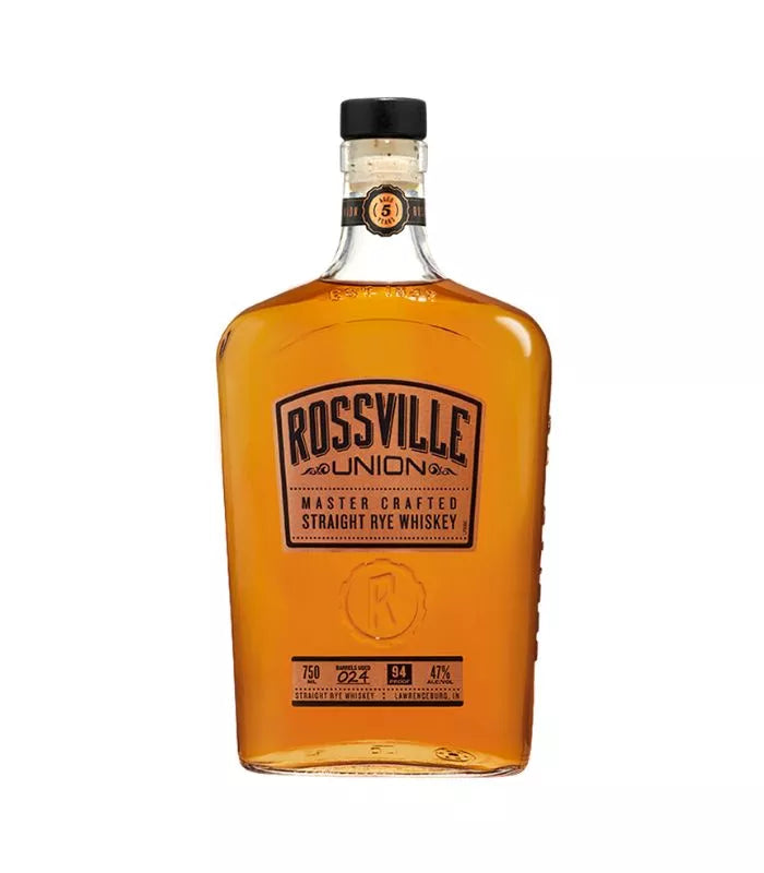Buy Rossville Union Master Crafted Straight Rye Whiskey 750mL Online - The Barrel Tap Online Liquor Delivered