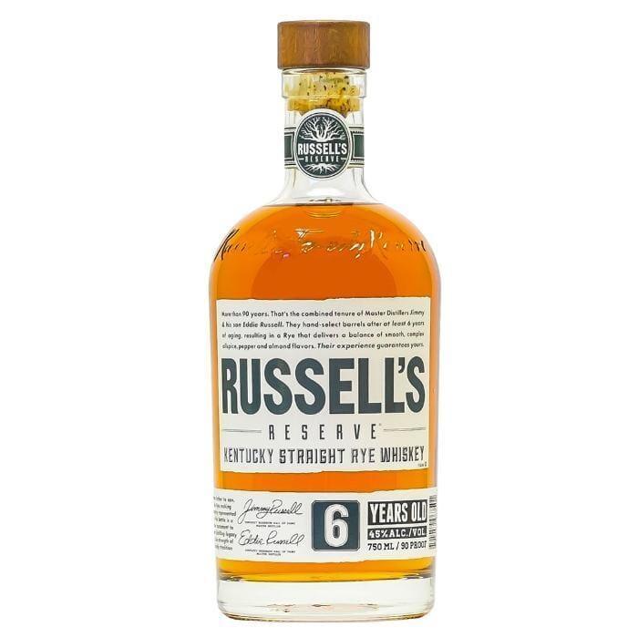 Buy Russell's Reserve Kentucky Straight Rye 6 Year Old 750mL Online - The Barrel Tap Online Liquor Delivered
