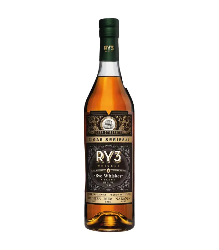 Buy Ry3 Whiskey Cigar Series #1 Rye Whiskey 750mL Online - The Barrel Tap Online Liquor Delivered