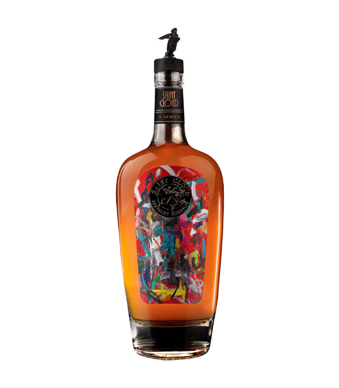 Buy Saint Cloud X-Series Abstrakt By Flore Bourbon Whiskey 750mL Online - The Barrel Tap Online Liquor Delivered