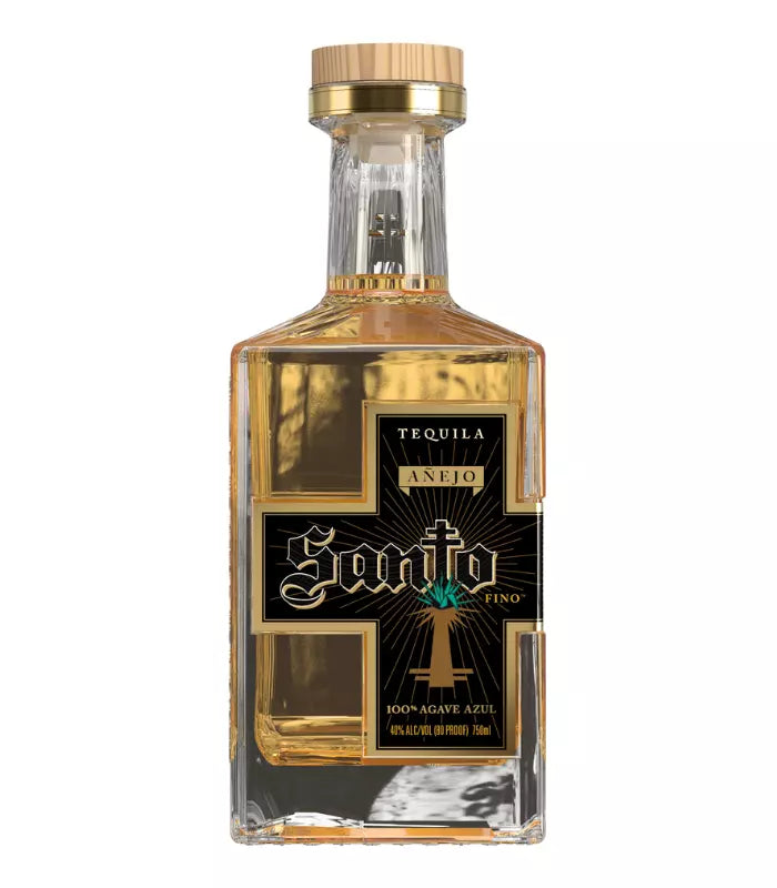 Buy Santo Tequila Anejo by Sammy Hagar & Guy Fieri 750mL Online - The Barrel Tap Online Liquor Delivered