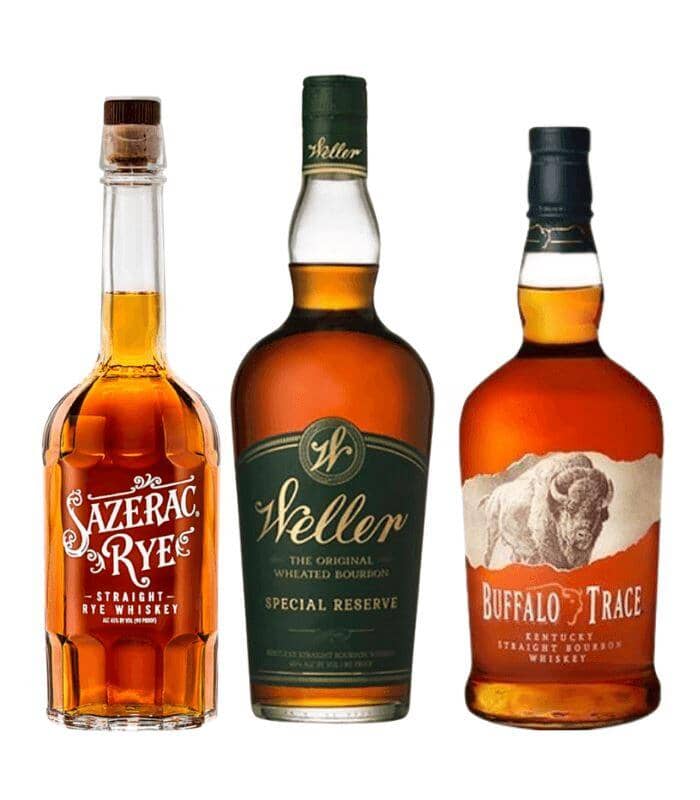 Buy Sazerac Rye | Weller Special Reserve | Buffalo Trace Bundle Online - The Barrel Tap Online Liquor Delivered