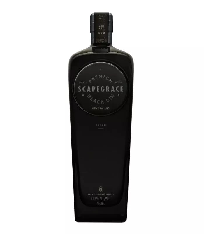 Buy Scapegrace Premium Black Small Batch Gin 750mL Online - The Barrel Tap Online Liquor Delivered