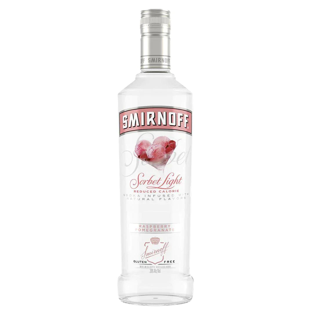 Buy Smirnoff Sorbet Light Raspberry Pomegranate Vodka Online - The Barrel Tap Online Liquor Delivered