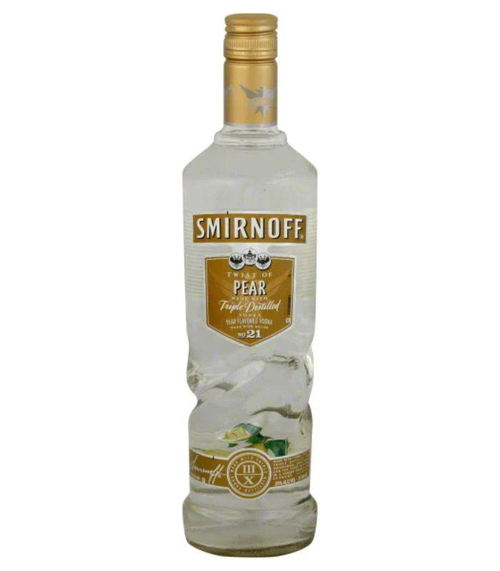 Buy Smirnoff Twist of Pear Vodka 750mL Online - The Barrel Tap Online Liquor Delivered