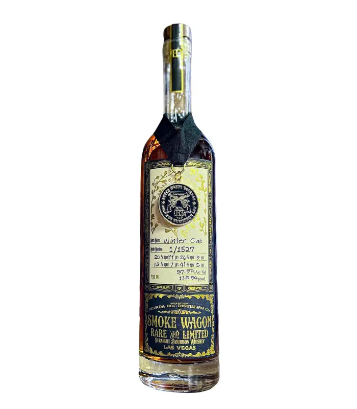 Buy Smoke Wagon Rare & Limited 'Winter Oak' Straight Bourbon Whiskey 750mL Online - The Barrel Tap Online Liquor Delivered