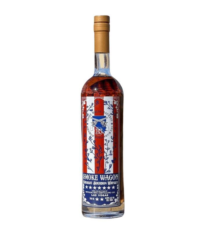 Buy Smoke Wagon Red White & Blue 2022 Edition Straight Bourbon Whiskey 750mL Online - The Barrel Tap Online Liquor Delivered