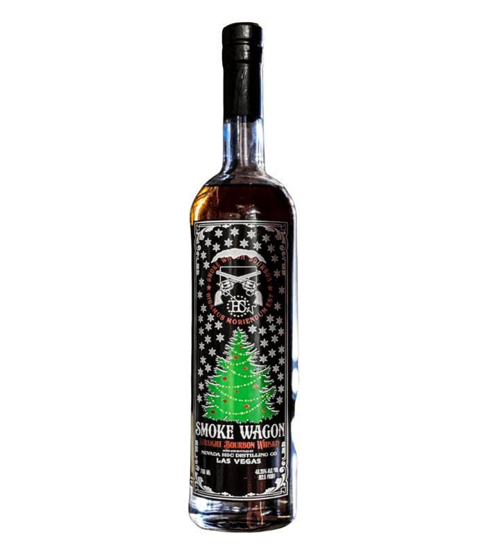 Buy Smoke Wagon Straight Bourbon Whiskey: Holiday Edition 750mL Online - The Barrel Tap Online Liquor Delivered