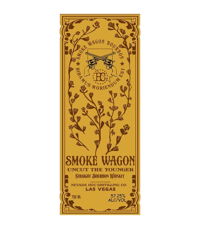Buy Smoke Wagon Uncut The Younger Straight Bourbon Whiskey 750mL Online - The Barrel Tap Online Liquor Delivered