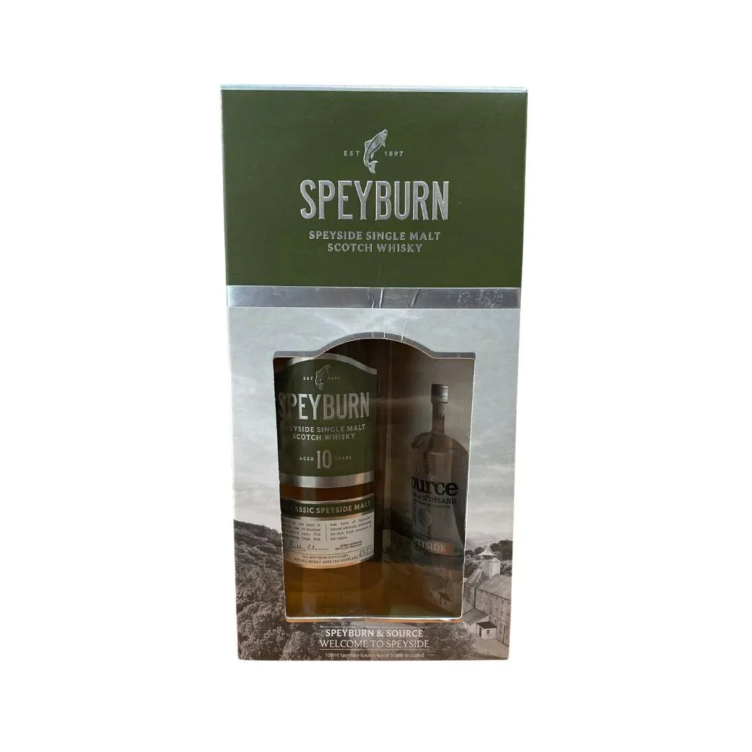 Buy Speyburn 10 Year Single Malt Scotch With Source Water Gift Set Online - The Barrel Tap Online Liquor Delivered