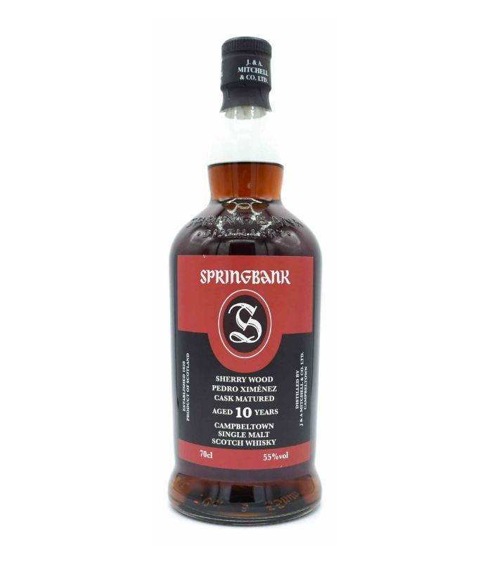 Buy Springbank Aged 10 Years Sherry Wood PX Casks Scotch Whisky 700mL Online - The Barrel Tap Online Liquor Delivered