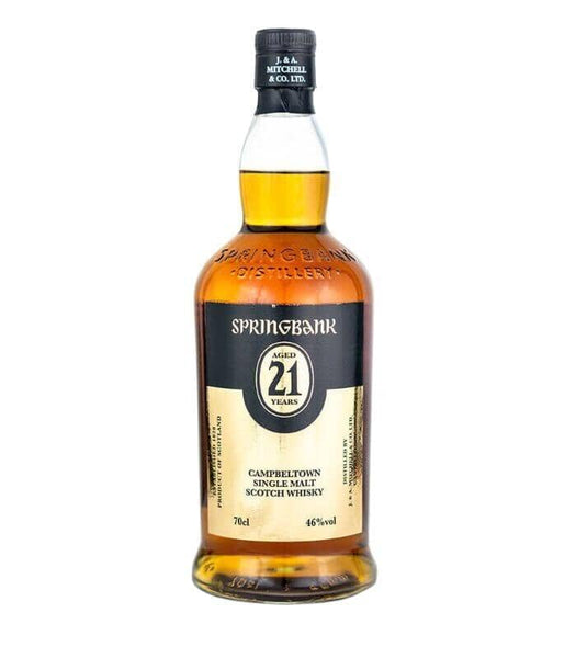 Buy Springbank Aged 21 Years Single Malt Scotch Whisky