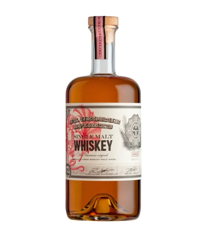 Buy St. George Single Malt Whiskey 750mL Online - The Barrel Tap Online Liquor Delivered