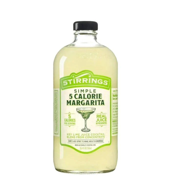 Buy Stirrings 5 Calorie Margarita Mix 750mL Online - The Barrel Tap Online Liquor Delivered