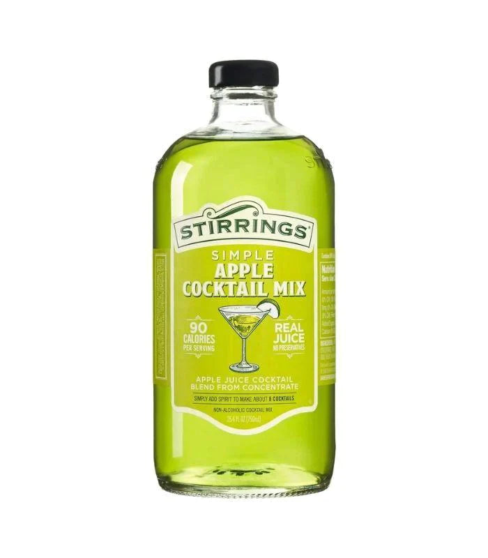 Buy Stirrings Apple Cocktail Mix 750mL Online - The Barrel Tap Online Liquor Delivered
