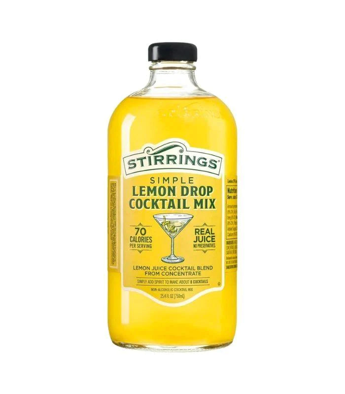 Buy Stirrings Lemon Drop Cocktail Mix 750mL Online - The Barrel Tap Online Liquor Delivered