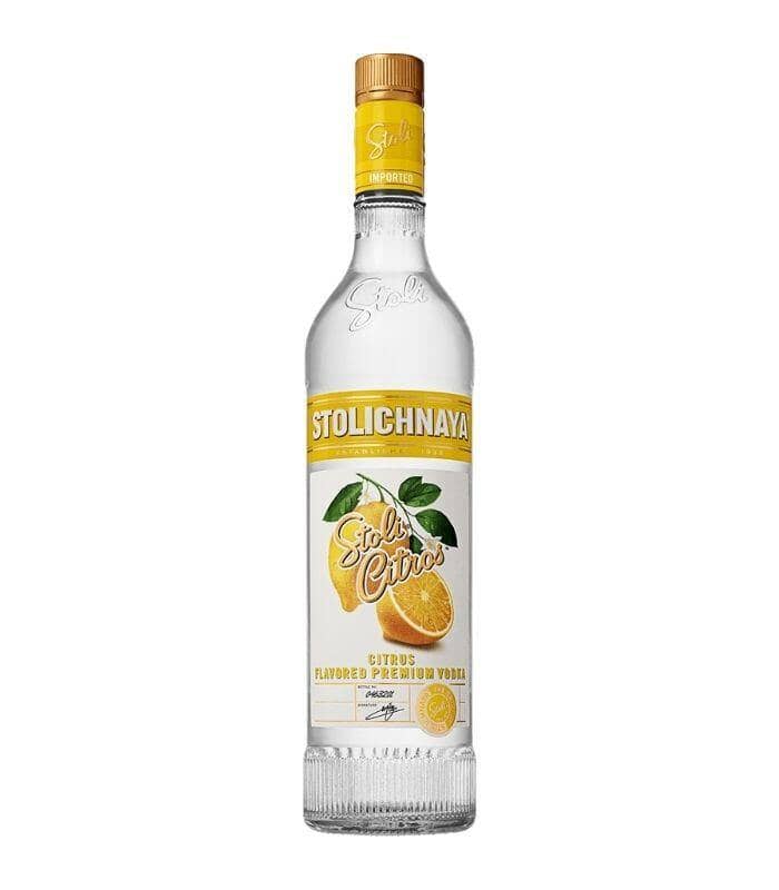 Buy Stolichnaya Citros Vodka 750mL Online - The Barrel Tap Online Liquor Delivered