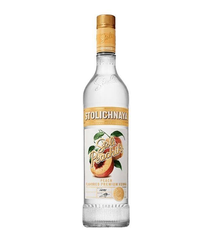 Buy Stolichnaya Peachik Vodka 750mL Online - The Barrel Tap Online Liquor Delivered