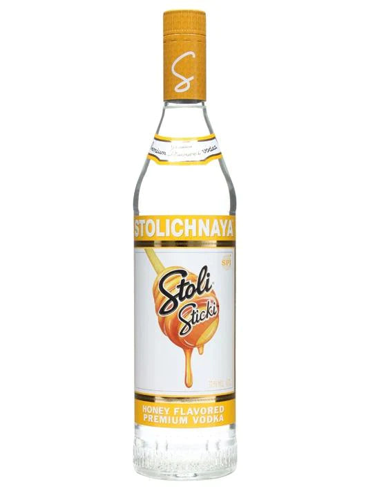 Buy Stolichnaya Sticki Honey Vodka 750mL Online - The Barrel Tap Online Liquor Delivered