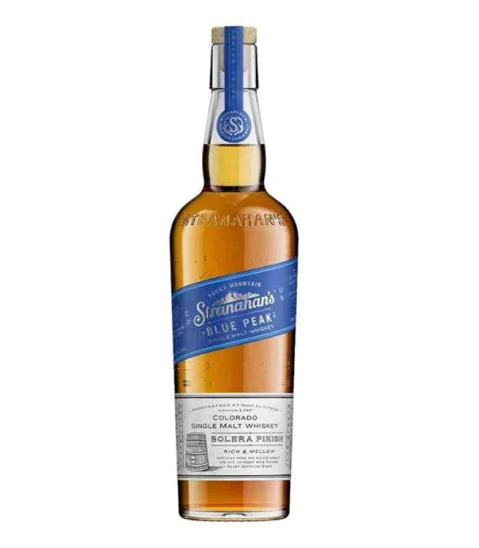 Buy Stranahan's Blue Peak Single Malt Whiskey 750mL Online - The Barrel Tap Online Liquor Delivered