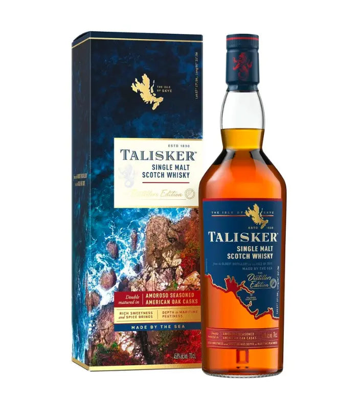 Buy Talisker 2022 Distillers Edition Single Malt Scotch Whiskey 750mL Online - The Barrel Tap Online Liquor Delivered