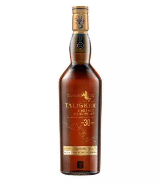 Buy Talisker 30 Year Old Single Malt Scotch Whisky 700mL Online - The Barrel Tap Online Liquor Delivered