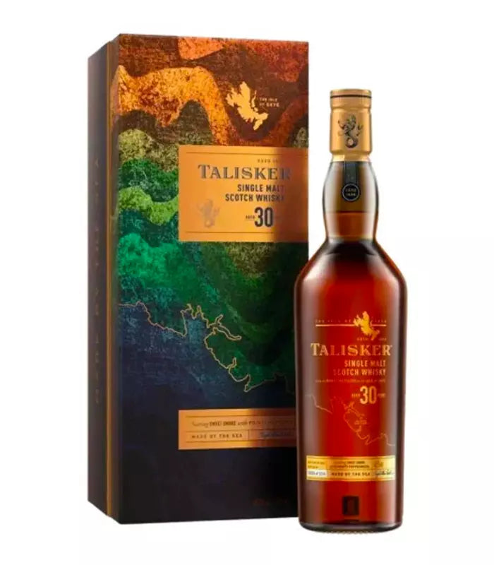 Buy Talisker 30 Year Old Single Malt Scotch Whisky 700mL Online - The Barrel Tap Online Liquor Delivered