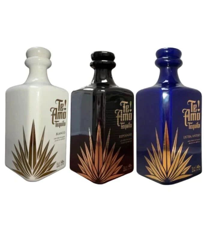Buy Te Amo Ceramic Tequila Bundle Online - The Barrel Tap Online Liquor Delivered