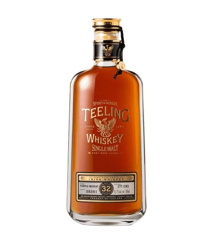 Buy Teeling 32 Year Old Purple Muscat Single Malt Irish Whiskey 700mL Online - The Barrel Tap Online Liquor Delivered