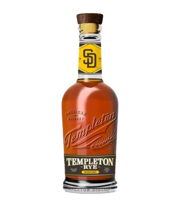 Buy Templeton Rye 4 Year San Diego Padres Edition Whiskey 750mL Online - The Barrel Tap Online Liquor Delivered