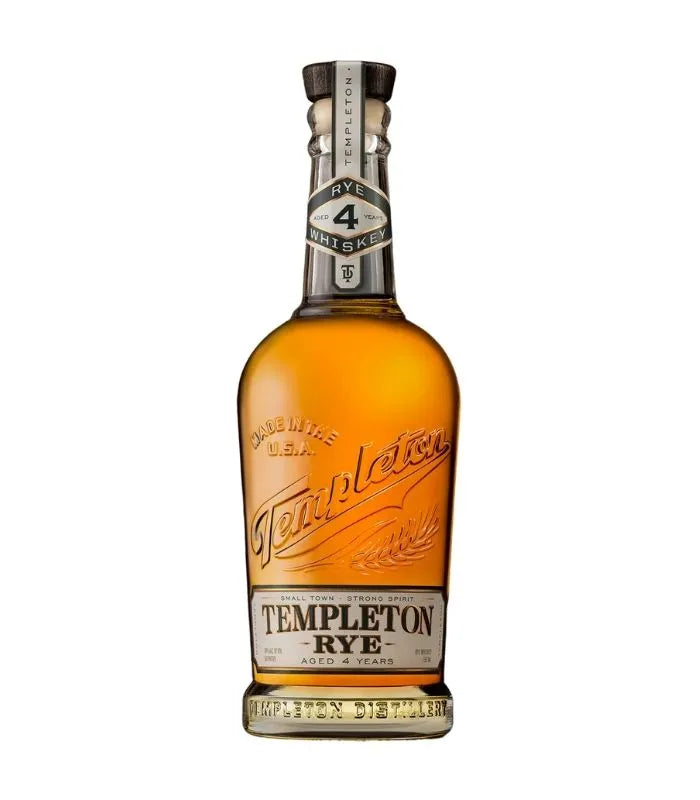 Buy Templeton Rye Whiskey 4 Year 750mL Online - The Barrel Tap Online Liquor Delivered
