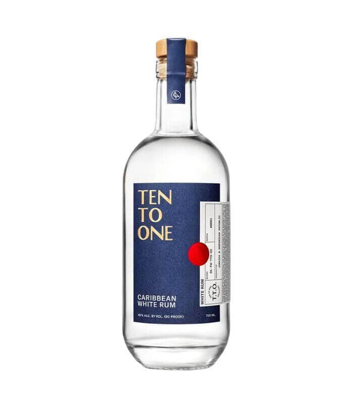 Buy Ten To One Caribbean White Rum 750mL Online - The Barrel Tap Online Liquor Delivered