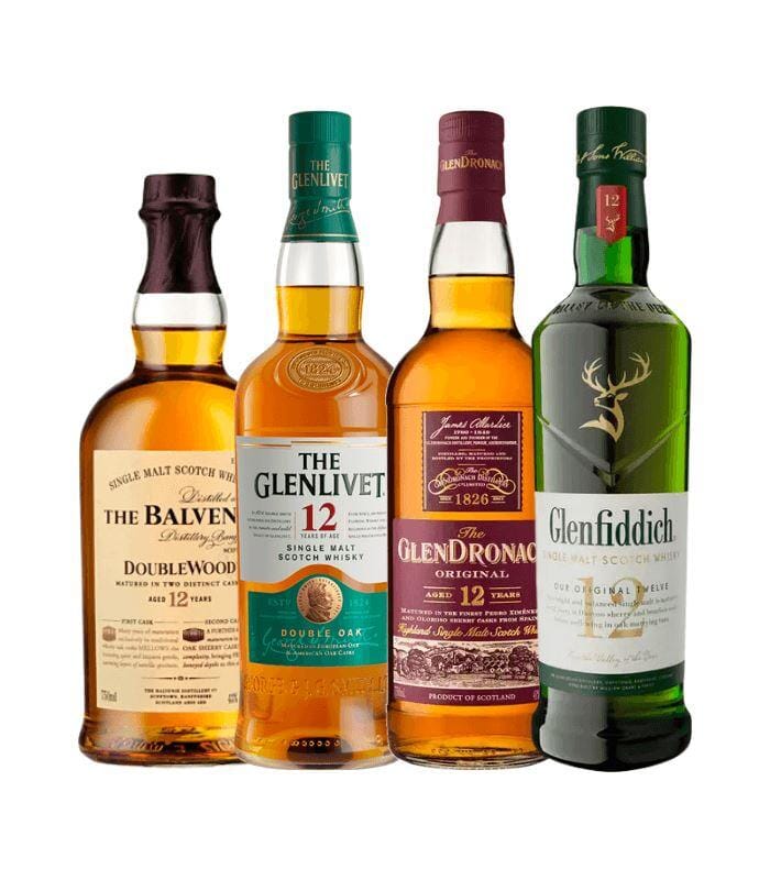 Buy The 12 Year Old Scotch Whisky Bundle Online - The Barrel Tap Online Liquor Delivered