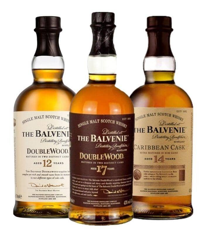 Buy The Balvenie 12 | 14 | 17 Year Old Single Malt Scotch Whisky Bundle Online - The Barrel Tap Online Liquor Delivered