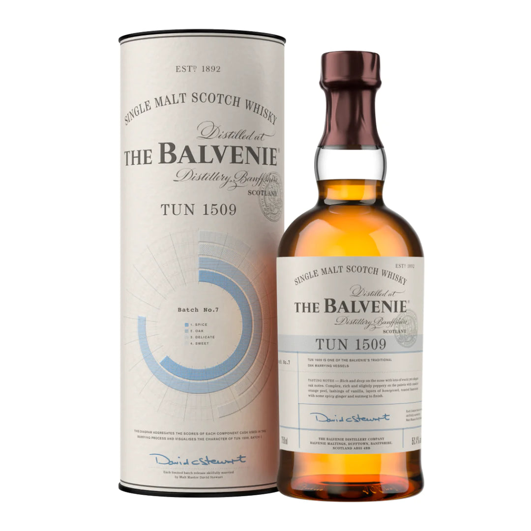 Buy The Balvenie Tun 1509 Batch NO. 7 700mL Online - The Barrel Tap Online Liquor Delivered