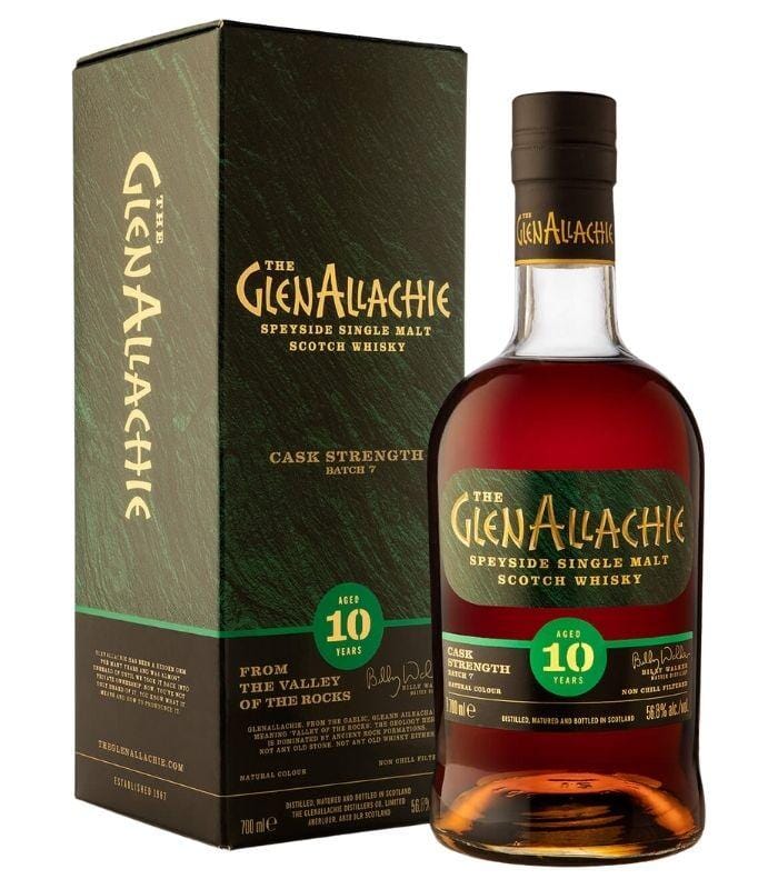 Buy The GlenAllachie 10 Year Batch 7 Cask Strength Scotch Whiskey 700mL Online - The Barrel Tap Online Liquor Delivered