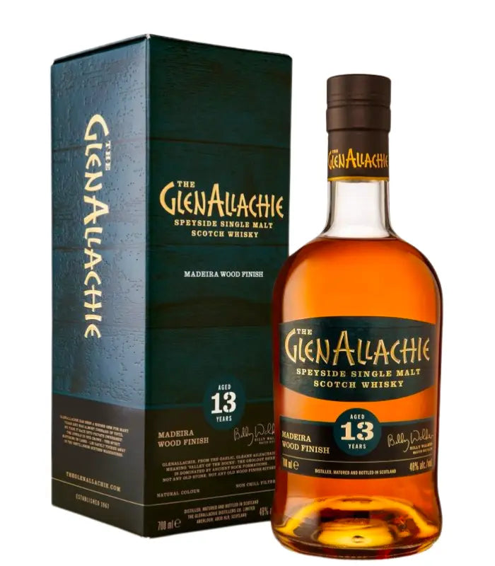Buy The GlenAllachie 13 Year Madeira Wood Finish Scotch Whisky 700mL Online - The Barrel Tap Online Liquor Delivered
